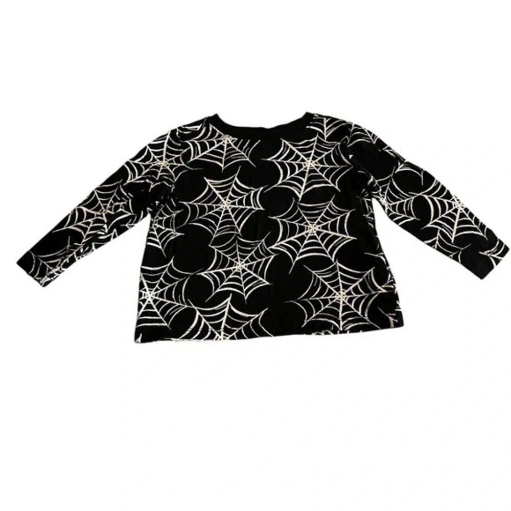 Old Navy Longsleeve Spiderweb Shirt 18-24 months Halloween